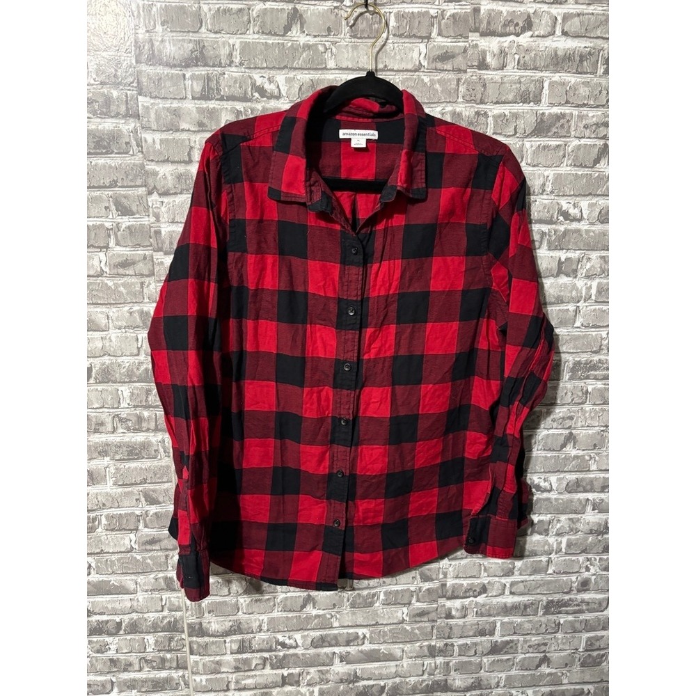 Amazon Plaid Flannel‎ Button Down